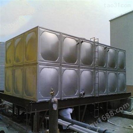 玻璃钢蓄水箱 不锈钢消防水箱 搪瓷水箱生产厂家