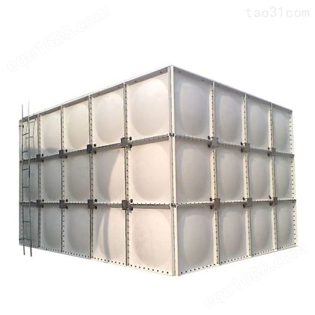 SMC组合式玻璃钢水箱 地埋式水箱 玻璃钢模压水箱