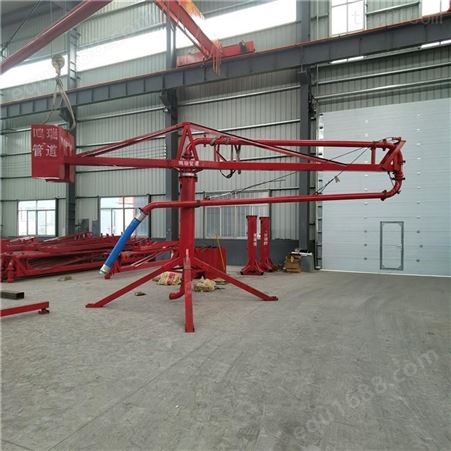 安徽省蚌埠市开发区 鸣瑞管业 混凝土布料机12米手动布料机 12米圆筒布料机