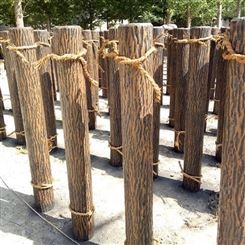 仿木桩模具 仿木桩模具厂家 仿木桩模具钢模 仿木树桩模具 混凝土仿木桩模具