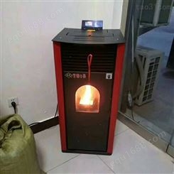 一天一度电生物质热风炉干净卫生颗粒采暖炉