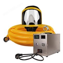 电动长管呼吸器送风式空气单人自吸式面罩正压四人蓄电池