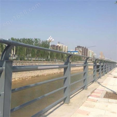灯光桥梁护栏 景区湖泊栏杆 304不锈钢复合管 优级质量 润程金属