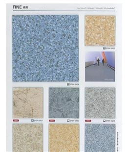 福耐 塑胶加厚石塑片材 防滑耐磨办公家装PVC地板