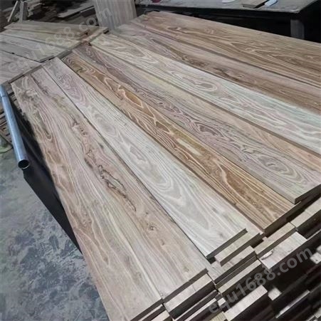 家用中式简约老榆木板材 不易风化 色泽饱满 森祥