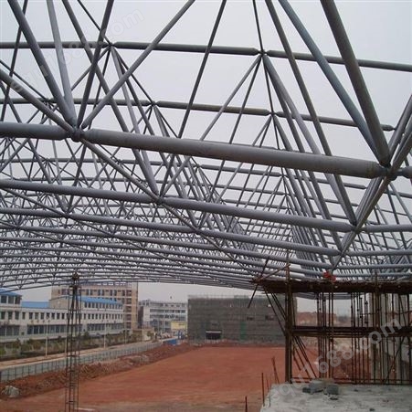 钢结构网架 商场博物馆体育馆大跨度屋顶网架 工程承包