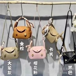 广州原单女包品牌斜挎包一件代发 头层牛皮包包批发