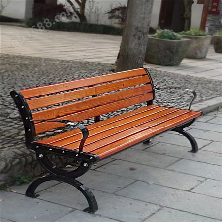 甲冠体育社区新农村广场休闲椅 小区1.5米公园椅户外靠背座椅