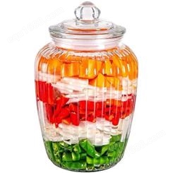 玻璃储藏罐 淄博玻璃糖果罐子 玻璃储物罐子供应 玻璃罐