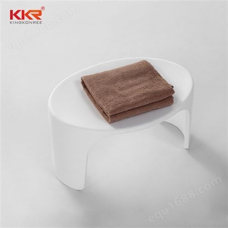 家装浴室房人造石洗澡凳 稳固耐用洗澡椅 便捷防滑一体凳