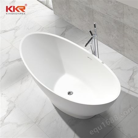民宿酒店同款人造石浴缸现代简约独立式加厚亚克力人造石浴缸