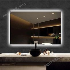 锦良装饰 浴室智能镜子 触摸屏卫生间镜 防雾酒店 支持定制