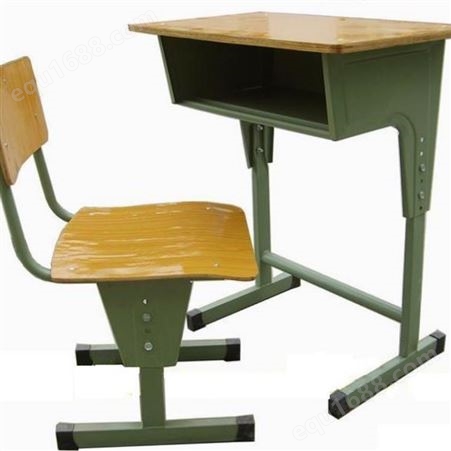 优质供应多种款式学生上课用课桌椅 可升降 可定制教学设备
