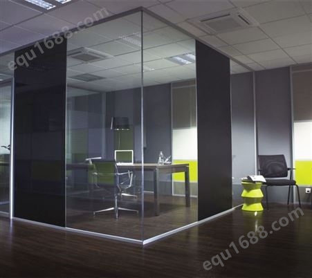 锦良装饰 办公室玻璃隔断 全钢防火玻璃 适用于写字楼 可定制