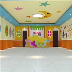 _鼎尚_幼儿园_教室手绘_墙体彩绘的设计与制作_可根据需求设计