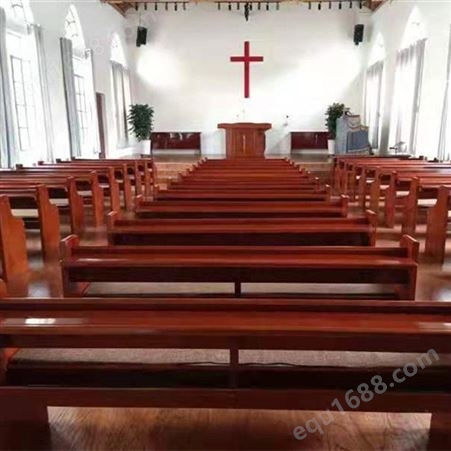 教堂匾额定制 教会讲台 长椅 十字架 专做教会用品