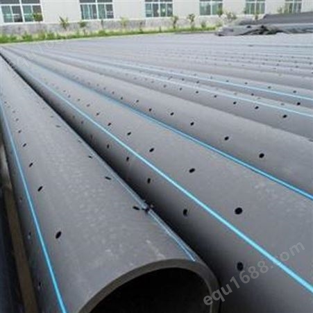 钢带波纹管厂家 HDPE高强度渗水管 广州统塑管业