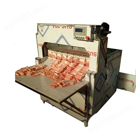 全自动八卷五花肉冻肉切片机 牛肉羊肉切卷机 商用猪肉不锈钢