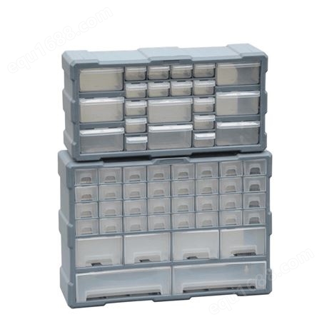 简约桌面组合抽屉式收纳盒零件柜积木电子元件工具分类乐高整理箱