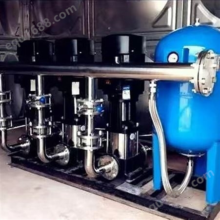 无负压变频供水设备 不锈钢组合水箱厂家 食品级材质 可定制