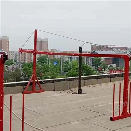施工工地通用载人吊车吊篮360度旋转免拆勾吊车外墙高空作业 志松