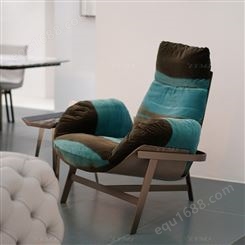 天一美家家具Arketipo原装纯进口沙发椅意式极简大户型客厅单人椅