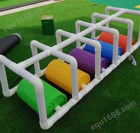 幼儿园安吉箱游戏儿童组合游戏感统训练器户外互动体能攀爬架滚筒