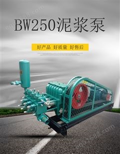 地基灌浆BW250工程泥浆泵 150型活塞式注浆泵 四档调速注浆机