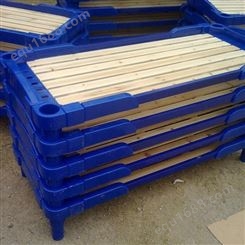 幼儿园塑料木板床早教木板床 幼儿园专用午睡床厂家生产