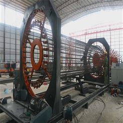 数控钢筋笼滚焊机鲁力筋工制造可做桩径1.25米到2.5米的笼子