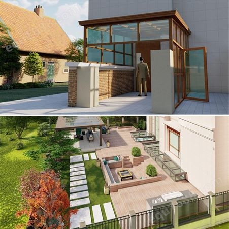 北京 阳光房  玻璃阳光房厂家 庭院设计免费量尺寸
