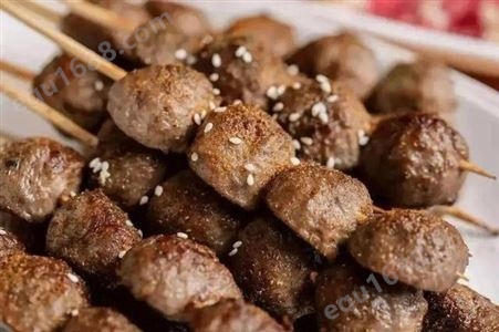 潮汕肉类冻品手打牛肉丸关东煮特色食材 速冻肉制品