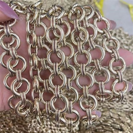 加粗铁链不锈钢链加工厂家 可定制 五金配件金属灯饰链