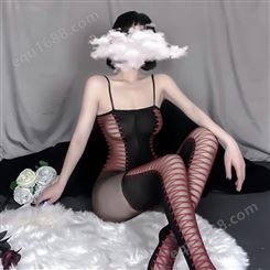 爱爱谷柠檬物语性感内衣女式吊带透明紧身连体网衣丝袜 用品代理加盟