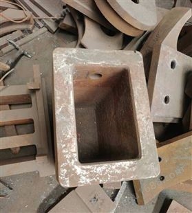 创佳矿山制造 破碎齿套 高锰钢铸件 钢厂专用 钢渣破碎机锤头