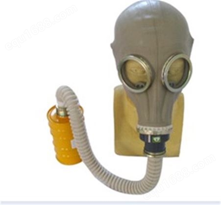 头套式防毒面具 橡胶面具 鬼脸面具 SF6电力防毒面具