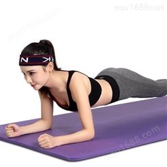 瑜伽垫加厚10mm无味防滑运动健身垫仰卧起坐垫初学者瑜珈垫子