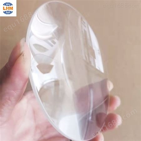 玻璃镜片生产厂家 陵合美直径102mm透镜 大口径玻璃透镜 镀膜透镜